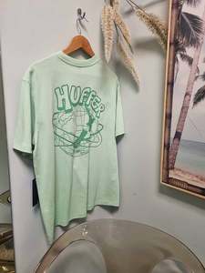 HUFFER Relax Tee Orbit 220 Matcha