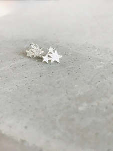 Twigg Jewellery: TWIGG JEWELLERY Sterling Silver Cluster Stud Earrings