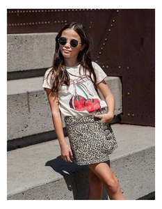 Eve Girl: EVE GIRL Holly Leopard Skort Girls 8-14 years