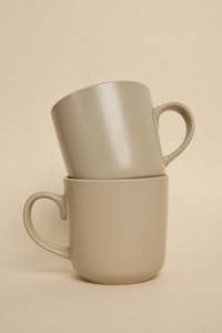 Hayz Homewares: WILLOW + MAE Caffeine Fix Stone Speckle Pack of 2 Mugs
