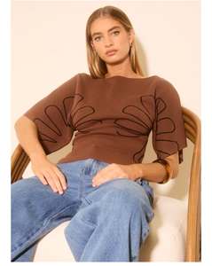 Mon Renn: MON RENN Venture Knit Top Cacao