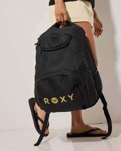 Back To School: ROXY Shadow Swell Solid Backpack Black