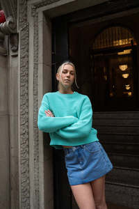 HUFFER Rush Jelly Crew Knit