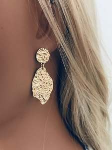Twigg Jewellery: TWIGG JEWELLERY Ande Earrings Gold