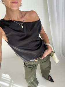 Among The Brave: AMONG THE BRAVE Zoey Dark Khaki Pocket Jean Pant