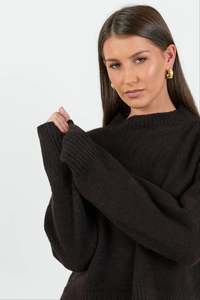 STORIES BE TOLD Forage Knit Chocolate