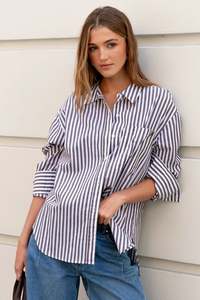 Among The Brave: AMONG THE BRAVE You Got This Shirt Chocolate Stripe