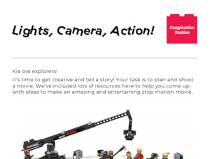 Learn At Home: Lights, Camera, Action!