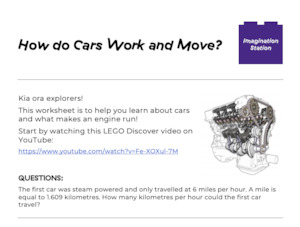 How do Cars Work and Move?