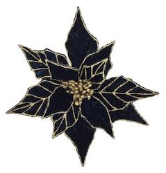 Wreaths Garlands And Flora: Midnight Blue Poinsettia