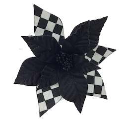 Wreaths Garlands And Flora: Black & White Poinsettia