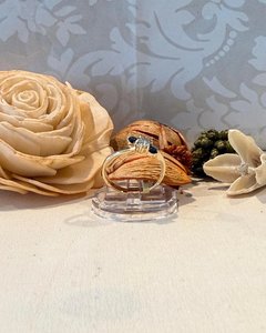 Products: 9ct Yellow Gold Blue Sapphire & Diamond Ring - The Chunky Jeweller