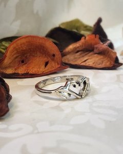 Products: Sterling Silver TikTok Love Heart Ring - The Chunky Jeweller