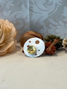 Products: Sterling Flora & Gold-Plated Lunar Pendant – Celestial Elegance - The Chunky Jeweller