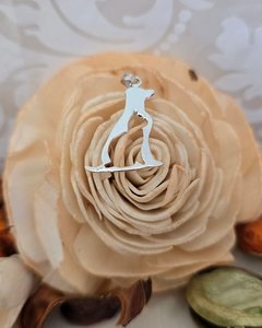 Products: Sterling Silver Cat & Dog Harmony Pendant - Perfect for Pet Lovers - The Chunky Jeweller