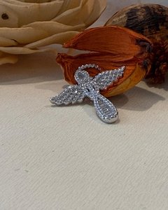 Sterling Silver Cross with wings - The Chunky Jeweller