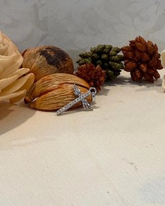 Sterling Silver Cross with Wings - The Chunky Jeweller