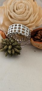Sterling Silver Deconstructed Ring - Unique Artistic Jewelry - The Chunky Jeweller