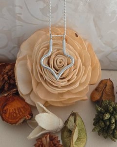 Sterling Silver Ring Keeper Necklace with 50cm Chain - The Chunky Jeweller