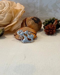 Products: Sterling Silver Double Cat Pendant - The Chunky Jeweller
