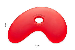 Garrity Tools Copy: Mudtools Small Bowl Rib - RED