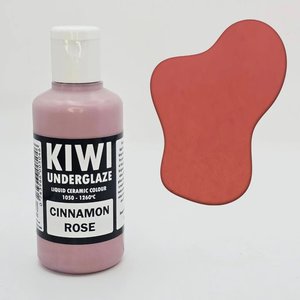 Kiwi Underglaze 100ml Cinnamon Rose - The Clay Centre Auckland