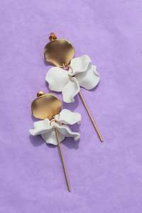 Petite Petal Earrings
