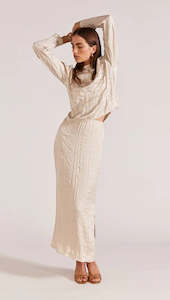 Staple He Label: ROMA MIDI SKIRT