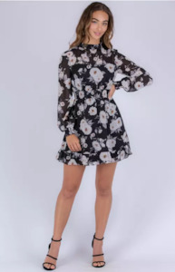 Style State: Floral Chiffon Dress