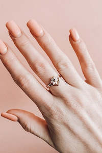 Willow Collective: Chevron Stacker Ring