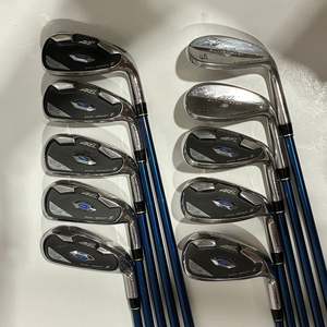 Irons: Tsuruya Axel Dual Impact Z Iron Set 4-P+A+G+S Regular Flex