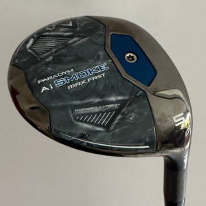 Clearance: Callaway Paradym Ai Smoke Max Fast 5 Wood Regular Flex