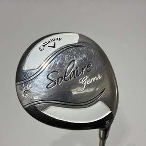 Woods: Ladies Callaway Solaire Gems 5 Wood Ladies Flex