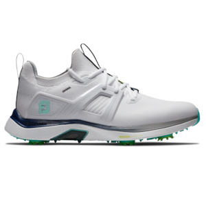 Shoes: 2024 FootJoy Men's HyperFlex Carbon - White / Charcoal / Teal