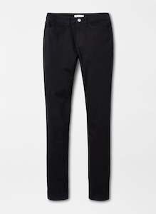 Womens: Peter Millar Ladies Karlie Sateen Stret Pant Black