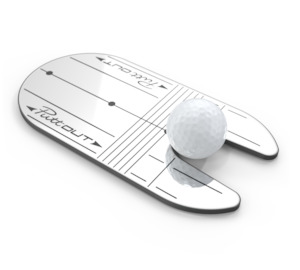 Golf Training Aids: Putt Out Compact Putting Mirror