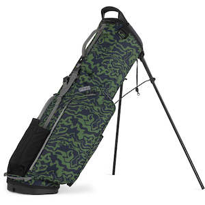 Golf Bags: 2025 Ping Moonlander Golf Bag - Navy/Green