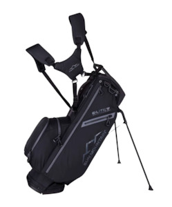 Golf Bags: 2025 Sun Mountain E-Lite 14 Way Carry Bag - Black
