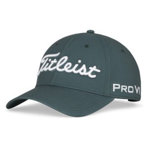 Titleist: 2025 Titleist Tour Performance Cap - Eucalyptus / White