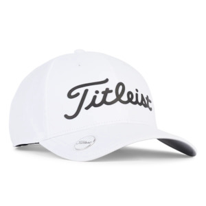 2025 Titleist Players Performance Ball Marker Cap - White / Black