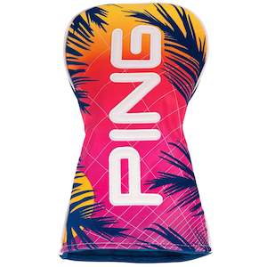 Ping Headcovers: 2025 Ping Hawaii Collection Electric Sunset Driver Headcover