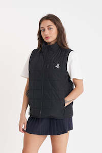 Womens: 2025 Huffer Women's Low Loft Vest - Par 97 Black