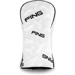 Ping Icon Driver Headcover - White