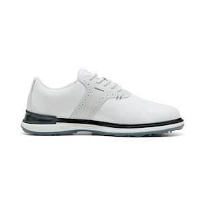Golf Shoes: 2025 Puma Men's Advant Golf Shoe - White/Feather Grey/Black