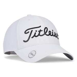 Titleist: 2025 Titleist Women's Players Performance Ball Marker Cap - White/Black