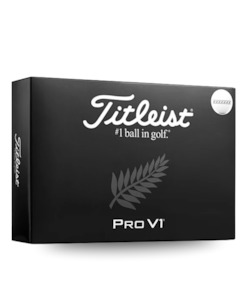 Titleist: 2025 Titleist Limited Edition New Zealand Pro V1 Alignment Golf Ball Dozen