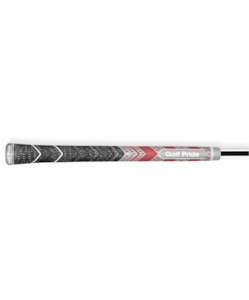 Products: Golf Pride MCC +4 Teams Standard Grip - Grey/Red