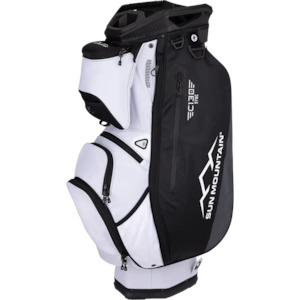 2025 Sun Mountain C130 Sync Cart Bag - White/Black