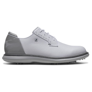 FootJoy Men's Traditions Golf Shoe - White/Grey/Black