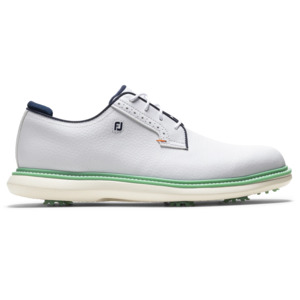 FootJoy Ocean Mist Traditions Blucher - White/Teal